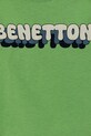 Băieți United Colors of Benetton tricou de bumbac pentru copii 3I1XG10HT.P.Seasonal verde