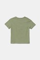 United Colors of Benetton tricou de bumbac pentru copii 3I1XG10HT.P.Seasonal verde SS25
