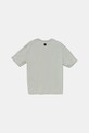Дитяча бавовняна футболка United Colors of Benetton 35RYC10NC.G.Seasonal сірий SS25