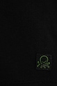 Băieți United Colors of Benetton tricou de bumbac pentru copii 35RYC10NC.G.Seasonal negru