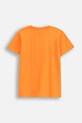 Detské bavlnené tričko Coccodrillo WC5143204VBA oranžová SS25