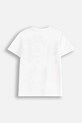 Coccodrillo tricou de bumbac pentru copii WC5143205VBA alb SS25