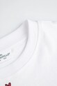 BIMBO Coccodrillo t-shirt in cotone per bambini WC5143212VBA bianco