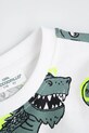 Băieți Coccodrillo tricou de bumbac pentru copii WC5143217VBA alb
