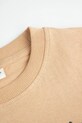 Мальчик Детская хлопковая футболка Coccodrillo WC5143225VBA бежевый