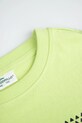Мальчик Детская хлопковая футболка Coccodrillo WC5143201SBJ зелёный