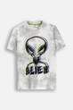 Coccodrillo tricou de bumbac pentru copii print alb WC5143201CBJ
