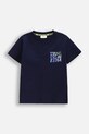 Coccodrillo tricou de bumbac pentru copii print bleumarin WC5143204CBK