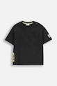 Дитяча бавовняна футболка Coccodrillo бавовна чорний WC5143206GBJ