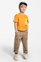 Coccodrillo tricou de bumbac pentru copii print portocaliu WC5143203GBK
