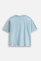 Детская хлопковая футболка Coccodrillo WC5143205SBJ голубой SS25