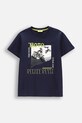 Coccodrillo tricou de bumbac pentru copii print bleumarin WC5143204VBB