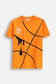 Coccodrillo t-shirt in cotone per bambini cotone arancione WC5143215VBB