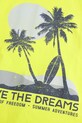 Coccodrillo tricou de bumbac pentru copii verde WC5143302VBC