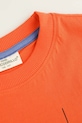 Băieți Coccodrillo tricou de bumbac pentru copii WC5143204VBD portocaliu