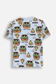 Coccodrillo t-shirt in cotone per bambini WC5143207VBD blu SS25