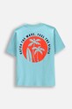 Băieți Coccodrillo tricou din bumbac WC5143201HBJ turcoaz