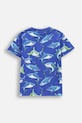 Coccodrillo pamut póló WC5143203IBK kék SS25