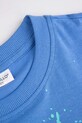 BIMBO Coccodrillo t-shirt in cotone per bambini WC5143201VBD blu