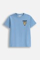 Coccodrillo t-shirt in cotone per bambini cotone blu WC5143205VBD