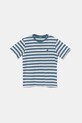 United Colors of Benetton tricou de bumbac pentru copii cu modele albastru 3FHXG10HR.P.Seasonal