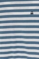 Băieți United Colors of Benetton tricou de bumbac pentru copii 3FHXG10HR.P.Seasonal albastru