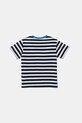 United Colors of Benetton tricou de bumbac pentru copii 3FHXG10HR.P.Seasonal bleumarin SS25
