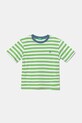 Dětské bavlněné tričko United Colors of Benetton kulatý zelená 3FHXG10HR.P.Seasonal