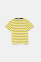 Detské bavlnené tričko United Colors of Benetton 3FHXG10HR.P.Seasonal zelená SS25