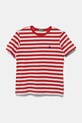 United Colors of Benetton tricou de bumbac pentru copii cu modele rosu 3FHXC10MW.G.Seasonal