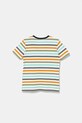 Дитяча бавовняна футболка United Colors of Benetton 3FHXC10MW.G.Seasonal бірюзовий SS25