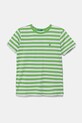 Detské bavlnené tričko United Colors of Benetton bavlna zelená 3FHXC10MW.G.Seasonal