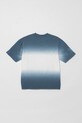 Detské bavlnené tričko United Colors of Benetton 3NPDC10OL.G.Seasonal modrá SS25