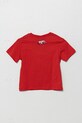 Детская хлопковая футболка United Colors of Benetton 3I1XG10I3.P.Seasonal красный SS25