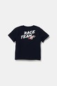 United Colors of Benetton tricou de bumbac pentru copii 3I1XG10I3.P.Seasonal bleumarin SS25