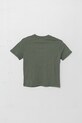 United Colors of Benetton tricou din amestec de in pentru copii 3F4JC10NN.G.Seasonal verde SS25