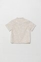 United Colors of Benetton t-shirt bawełniany dziecięcy 5OUGGQ02G.P.Seasonal beżowy SS25
