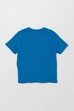 United Colors of Benetton tricou de bumbac pentru copii 3JERC10PE.G.Seasonal albastru SS25