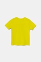 Dječja pamučna majica kratkih rukava United Colors of Benetton 3JERC10PE.G.Seasonal zelena SS25