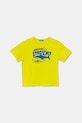 Детская хлопковая футболка United Colors of Benetton хлопок зелёный 3JERG10JQ.P.Seasonal
