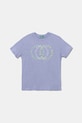 United Colors of Benetton tricou de bumbac pentru copii print violet 3I1XC10OO.G.Seasonal