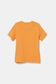 United Colors of Benetton tricou de bumbac pentru copii 3I1XC10OO.G.Seasonal portocaliu SS25