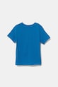 United Colors of Benetton tricou de bumbac pentru copii 3I1XC10OO.G.Seasonal albastru SS25