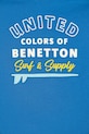 Παιδικό βαμβακερό μπλουζάκι United Colors of Benetton 3I1XG10JO.P.Seasonal μπλε SS25