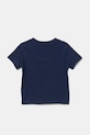 United Colors of Benetton tricou de bumbac pentru copii 3I1XG10JO.P.Seasonal bleumarin SS25