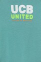 Chłopiec United Colors of Benetton t-shirt bawełniany dziecięcy 3I1XG10JO.P.Seasonal turkusowy