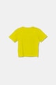 Παιδικό βαμβακερό μπλουζάκι United Colors of Benetton 3I1XG10JL.P.Seasonal κίτρινο SS25