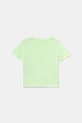 United Colors of Benetton tricou de bumbac pentru copii 3085G10JP.P.Seasonal verde SS25