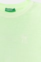 Băieți United Colors of Benetton tricou de bumbac pentru copii 3085G10JP.P.Seasonal verde