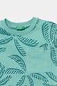 Băieți United Colors of Benetton tricou de bumbac pentru copii 3PDQG10JN.P.Seasonal turcoaz